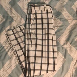 Express ankle mid rise dress pants